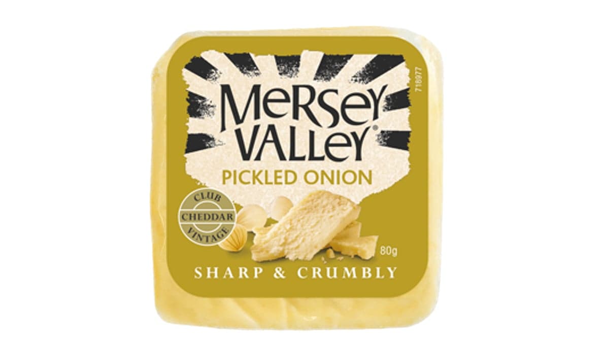 Mersey Valley PK Onion Cheese 80g