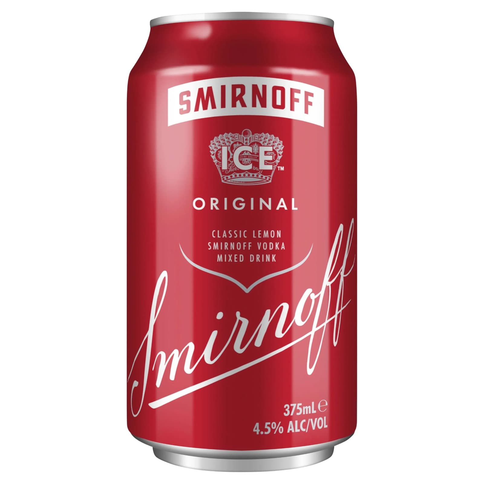 Smirnoff Ice Red 4.5% Can 375ML