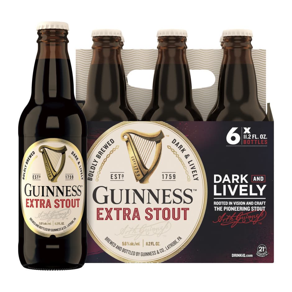 Guinness Extra Stout 750ML