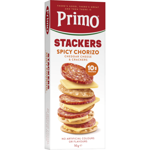 Primo Stackers Spicy Chorizo 50g