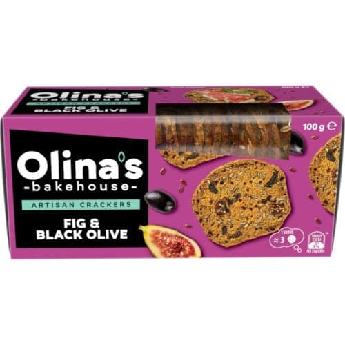 Olina's Fig & Black Olive 100g