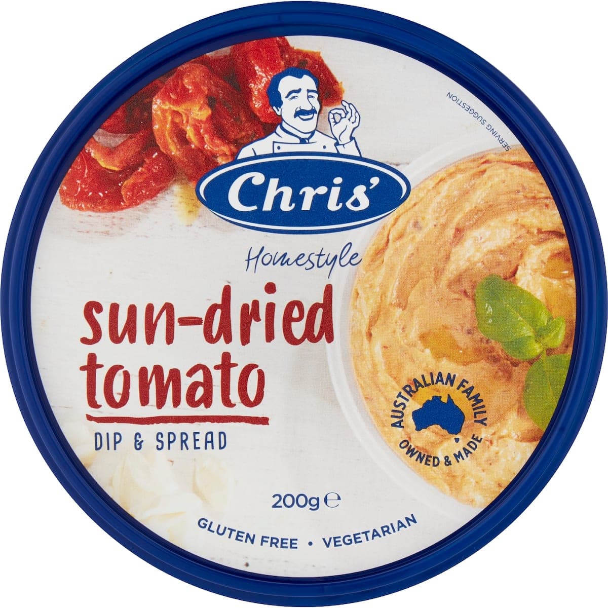 Chris Sun-dried Tomato Dip 200g