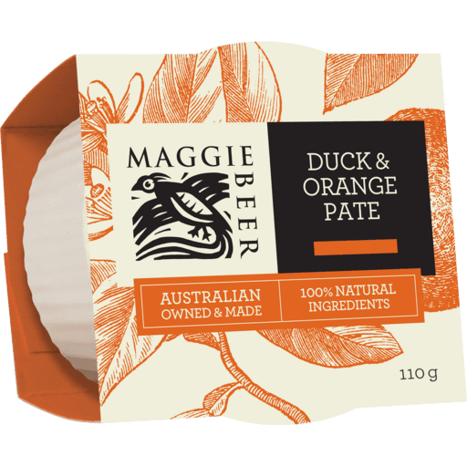 Maggie Beer Duck & Orange Pate 110g