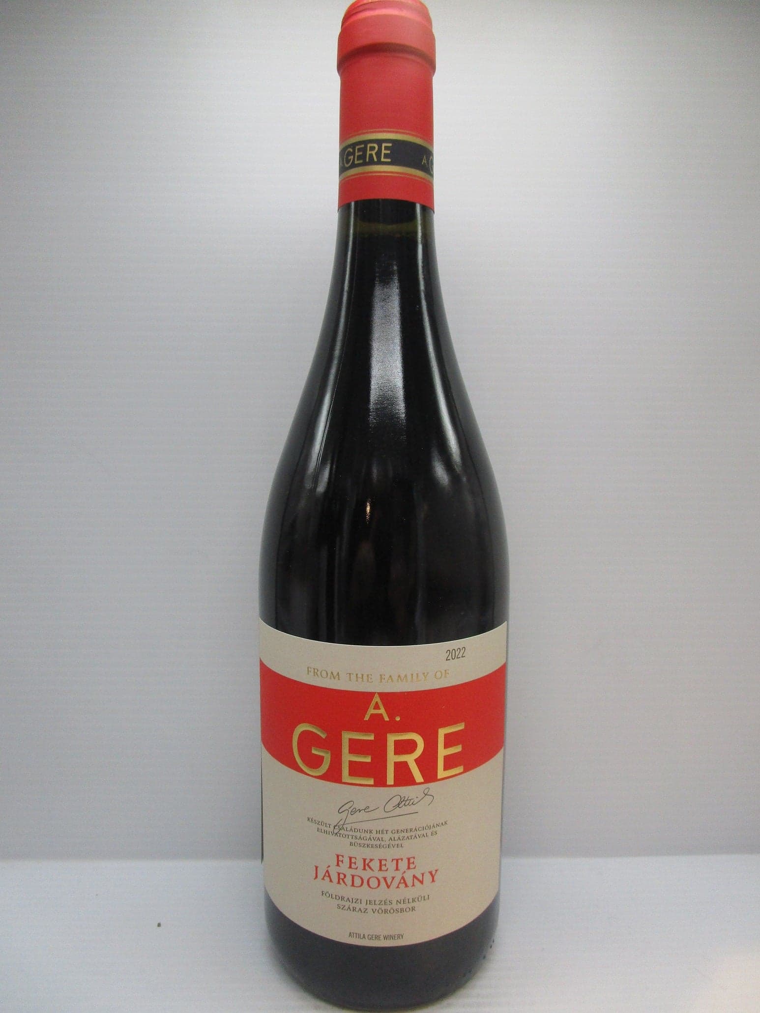 A Gere Fekete Jardovany 750ml