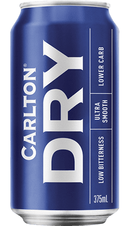 Carlton Dry Lower Carb 375mL Can