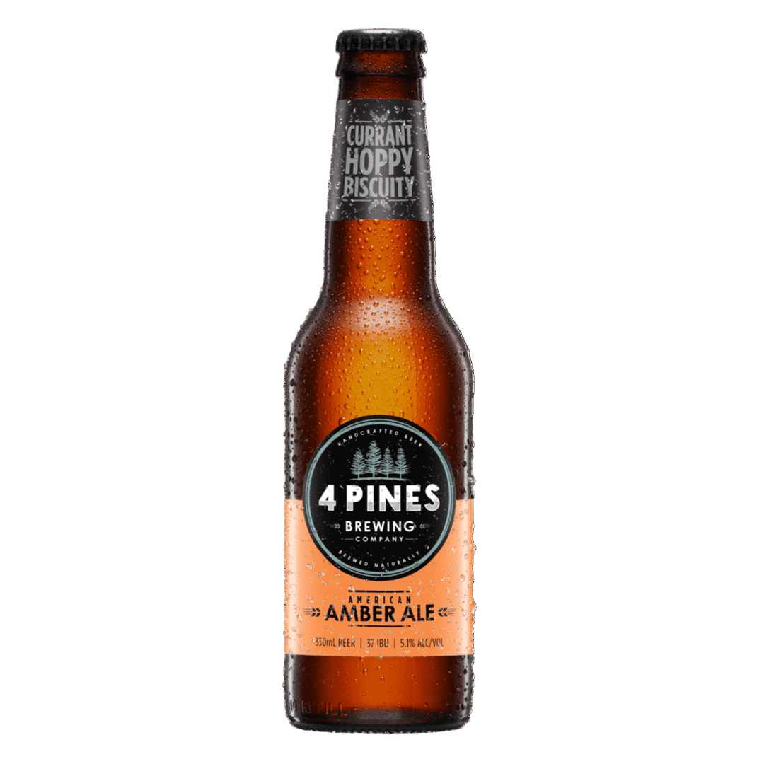 4 Pines American Amber 330ML Bottle