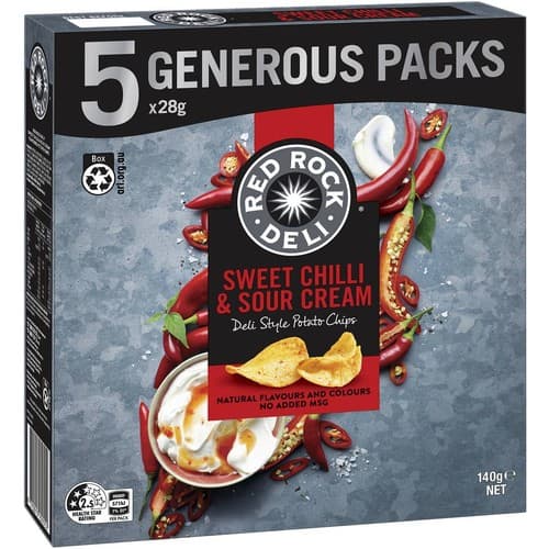 Red Rock Deli Lime and Pepper 165gm