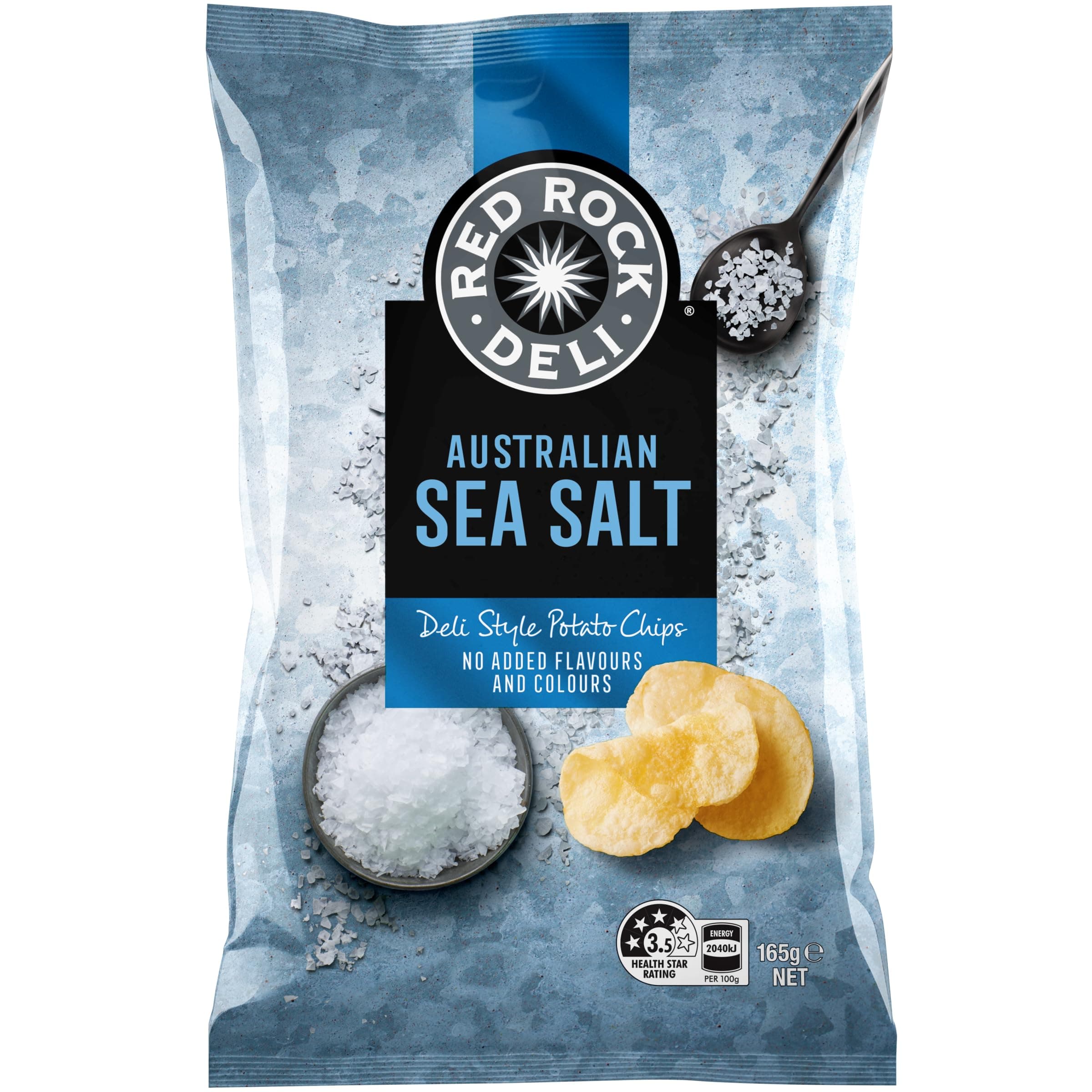 Red Rock Sea Salt Chips165g