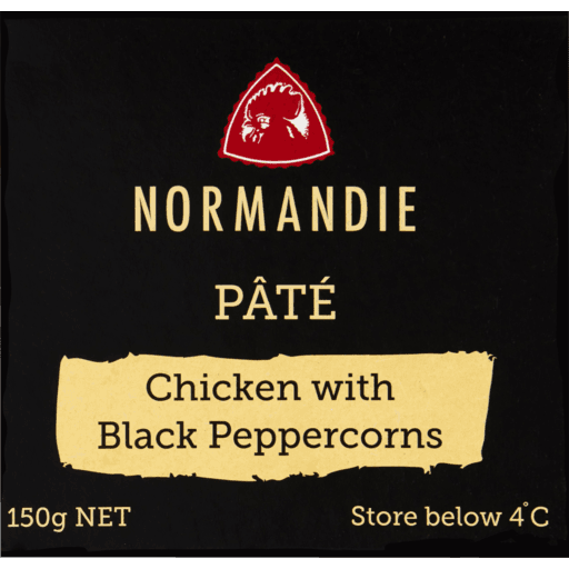 Normandie Chicken with Black Peppercorns Pate 150g