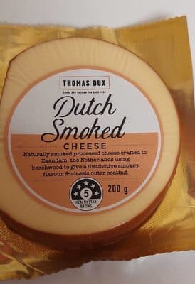 Thomas Dux Dutch Smoked Cheese 200g